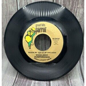 Pop 45 Engelbert Humperdinck - There Goes My Everything / Release Me 7” Record
